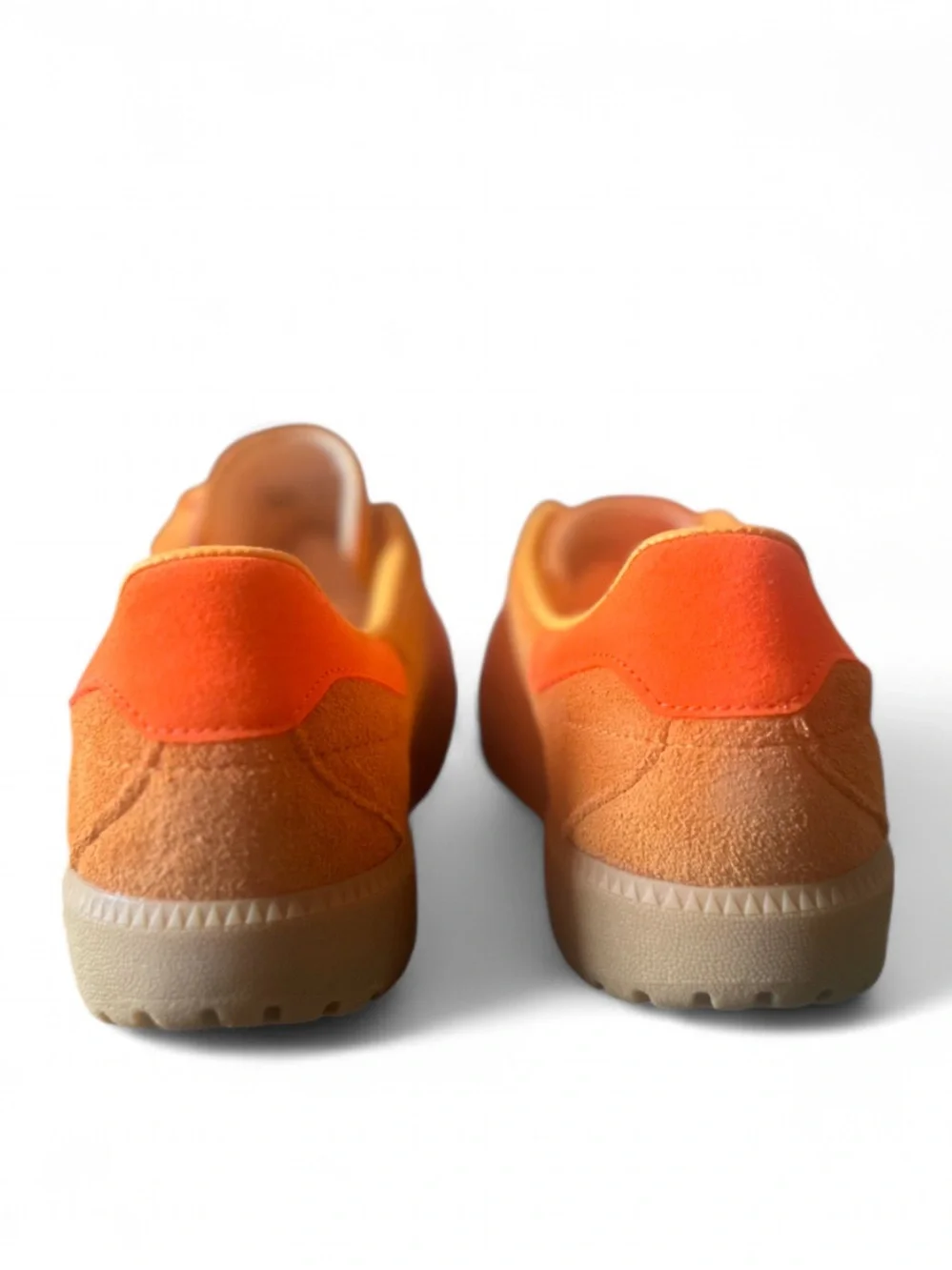 adidas BRMD Orange Suede Low-Top Sneakers with Gum Sole Size US 9.5 Men’s